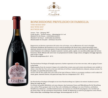 Carica l'immagine nel visualizzatore di Gallery, Ronchedone Privilegio di Famiglia - 750ml
