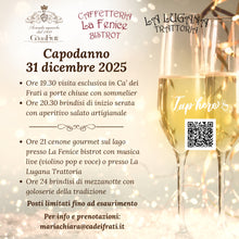 Carica l&#39;immagine nel visualizzatore di Gallery, Capodanno sul lago - 31 dicembre 2025
